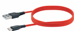 Schwaiger USB-Kabel 2.0 St. A->3.1 TypC 1.20m Rot