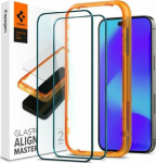 Spigen Tempered glass Spigen GLAS.tR Slim AlignMaster Apple iPhone 14 Pro Black [2 PACK]