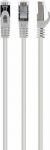 GEMBIRD PP6A-LSZHCU-W-10M patchcord RJ45 cat. 6A SFTP LSZH 10m white