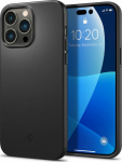 Kaitse&uuml;mbris Thin Fit, Apple iPhone 14 Pro Max, must, &otilde;huke, Spigen