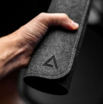 Deltahub Minimalistic Desk Pad - hiirimatto, 30 x 90 cm, tummanharmaa