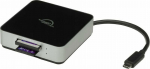 Czytnik OWC Atlas Dual CFexpress + SD Card Card Reader: USB-C Dual slot CFexpress Type B and SDXC UHS-II Card Reader