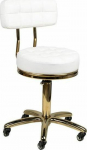 Activeshop Beauty chair GOLD AM-961 White universal