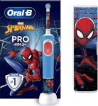 Oral-B Vitality Pro D103 Kids 3+ Spiderman Case blue - Type: Rotary | Oscillating-rotating: | Power: battery | Accessories: