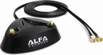 ALFA Network Alfa Dual Antenna Magnetic Base ARS-AS02T