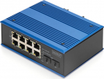 DIGITUS Switch 8 + 2 - Port Gigabit Ethernet PoE 20 km