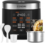 Cosori CRC-R501-KEU Slow Cooker czarny - Moc [W]: 970 | Capacity [l]: 5 | Color: czarny | Do rice