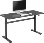 Maclean Manual height adjustment desk Ergo Office ER-401B Czarne