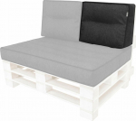 Hobbygarden 60x40 TOMEK BLACK PILLOW EKOLEN