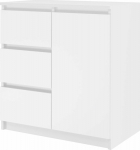 Topeshop 1D3S BIEL KPL chest of drawers