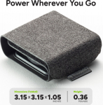 mophie-3in1 travel charger MagSafe with adapter EU Black