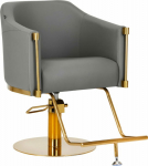 Activeshop Gabbiano Burgos hairdressing chair gold grey