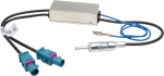 2GO ACV DIN antenna adapter  2x FAKRA / phantom power supply 140305