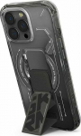 Skinarma Helio case iPhone 16 Pro Max 6.9'' Magnetic Charging + Grip Stand czarny/black