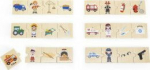 Viga Viga 44749 Puzzle set - match professions with tools