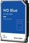 Western Digital WD Blue 2TB SATA 6Gb/s HDD internal 8.9cm 3.5" serial ATA 256MB cache 7200 U/min RoHS compliant Bulk (WD20EZBX)