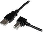 StarTech.com 2M RIGHT ANGLE USB B CABLE,