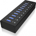 Raidsonic | 10 port USB 3.0 Hub | Icy Box IB-AC6110