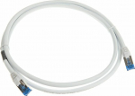 InLine Patch network cable Cat.6A, S/FTP (PiMf), 500MHz, white, 1.5m (76814W)
