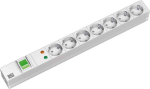 Bachmann power strip (Rack - mountable) - output terminals: 7 - 1U - 48.3 cm (19")