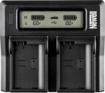 Newell Camera Charger Dual charger Newell DC-LCD do series batteries NP-FW