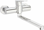 Kitchen mixer Deante Tubo wall chrome (BUT 080M)