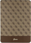 Guess Tablet Pouch Pouch Guess GUFCP12PS4SGW Apple iPad Pro 12.9 2020/2021/2022 (4., 5. i 6. generation) brown/brown 4G Stripe Allover