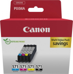 Patrone Canon CLI-571 4er-Pack black + color