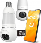 Camera IP Imou camera bulb Bulb Cam 5MP IPC z memory card 64GB