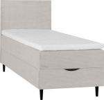 Continental bed LAARA 90x200cm, beige