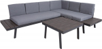 Garden furniture set DELGADO corner sofa and table