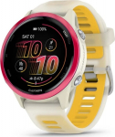 Garmin Forerunner 570 3.05 cm (1.2") AMOLED 42 mm Digital 390 x 390 pixels Touchscreen Pink, White Wi-Fi GPS (satellite)