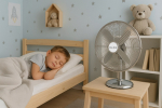 BLOW 12"/30cm 50W Silver Metal Desk Fan