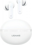 Headphones Usams USAMS Echo* E02 TWS Bluetooth Headphones ANC+ENC wireless white