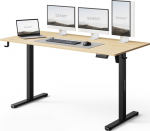 Desk SENSE7 NOJO LIGHT Light brown-black 140 cmx70 cm