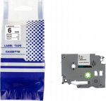 Tape BROTHER TZE-211 6mm x 8m black on white replacement