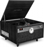 Victrola Century 6-in-1 music center, natural
