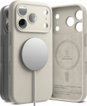 Ringke Silicone Magnetic Magsafe iPhone 17 Pro Max stone