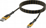Kabel USB Dewalt USB-A - USB-C 1.8 m Czarny (DXMA131-1348-DWG)