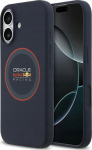 Case Red Bull Silicone Red Ring MagSafe do iPhone 17 navy blue