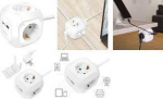 LogiLink 4-charging cube 4xSteckdose 1x USB-C PD 20W