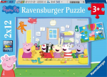 Ravensburger Puzzle: Peppa Pig - Peppa's Adventures (2x12pcs) (5574)
