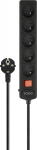 SAVIO Automatic surge protector 5 sockets, 3m LZ-17
