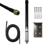 Qoltec Antena 4G LTE | 15dBi | Omnidirectional | Outside | SMA | fiberglass