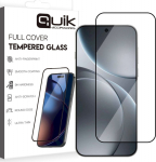 Quik Accessories Full Cover Tempered Glass for Samsung Oppo Find X9 Pro