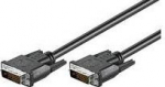 MicroConnect DVI-D 24+1-pin 2m M-M Black, Full HD 1080p, Dual Link