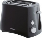 Cloer 3310 - Toaster - 2 disc - Schwarz