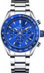 Giewont Men&rsquo;s Watch Chronograph Sapphire / silver-blue