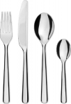 Alessi Amici cutlery set 24 pcs. silver
