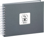 Hama "Fine Art" Spiral grey 24x17 50 white Pages 2111